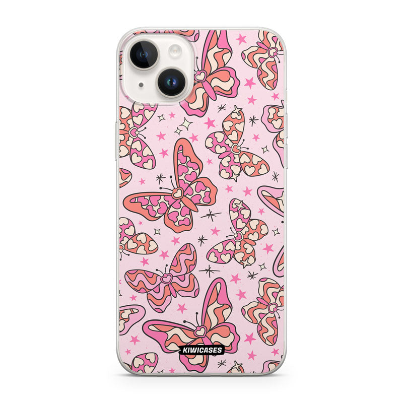 Groovy Butterflies - iPhone 14 Plus