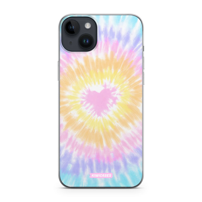 Tie Dye Hearts - iPhone 14 Plus