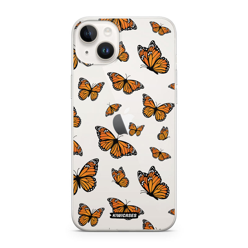 Monarch Butterflies - iPhone 14 Plus