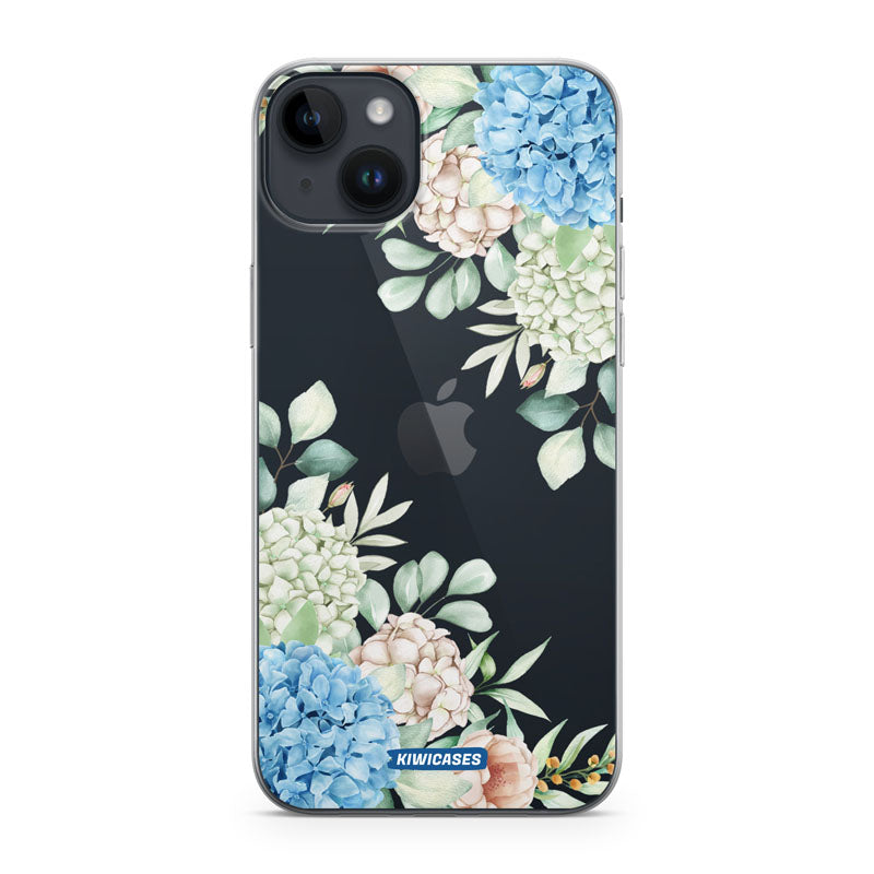 Blue Hydrangea - iPhone 14 Plus