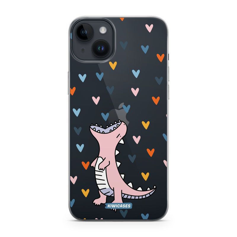 Dinosaur Hearts - iPhone 14 Plus