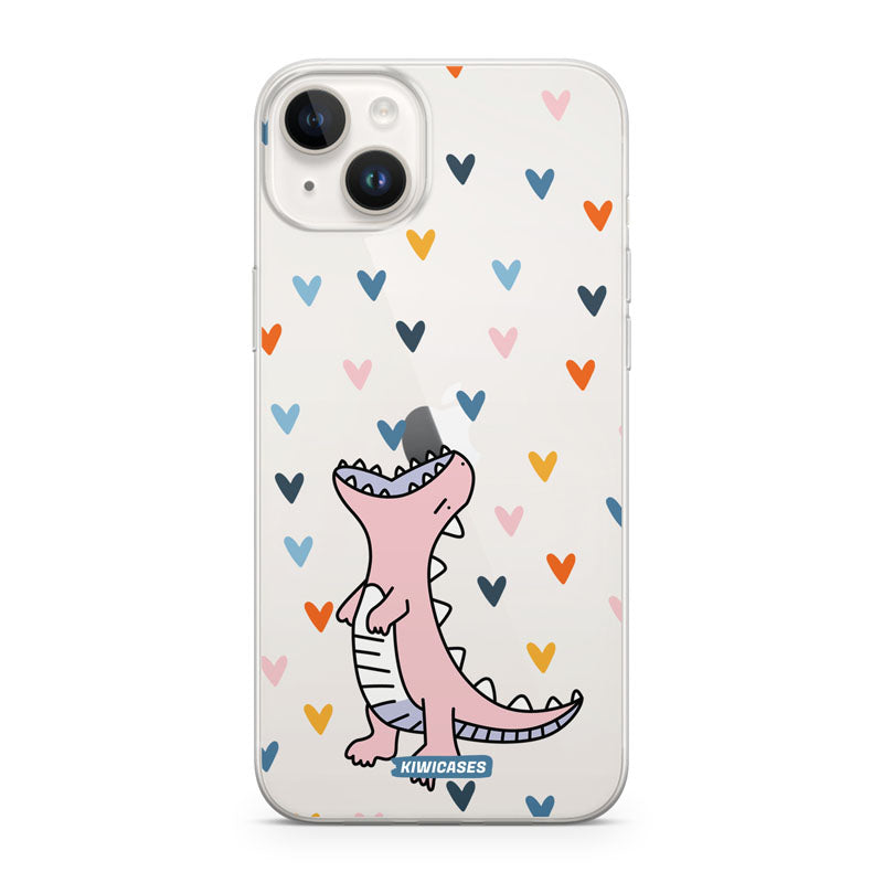 Dinosaur Hearts - iPhone 14 Plus