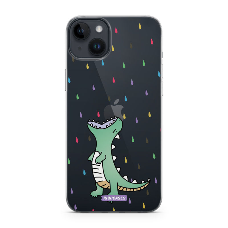 Dinosaur Rain - iPhone 14 Plus