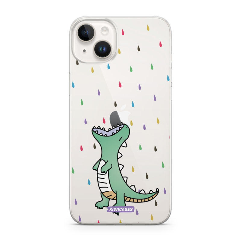 Dinosaur Rain - iPhone 14 Plus