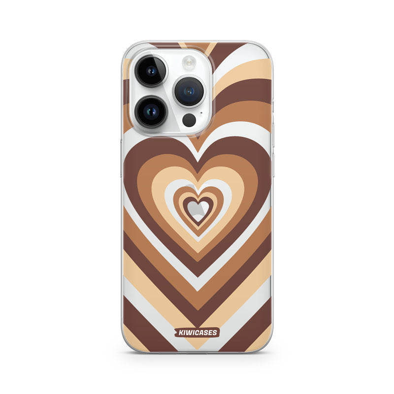 Latte Hearts - iPhone 14 Pro