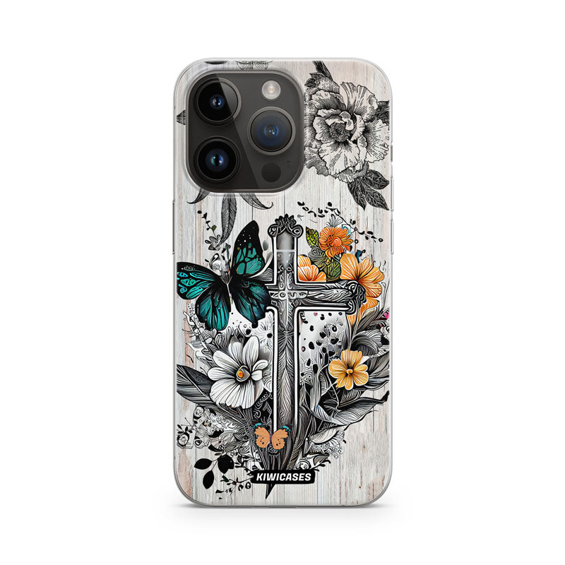 Butterfly Cross - iPhone 14 Pro