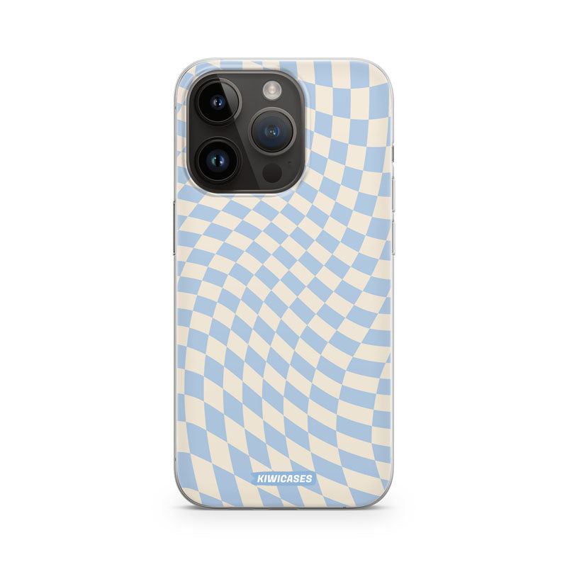 Blue Checkers - iPhone 14 Pro