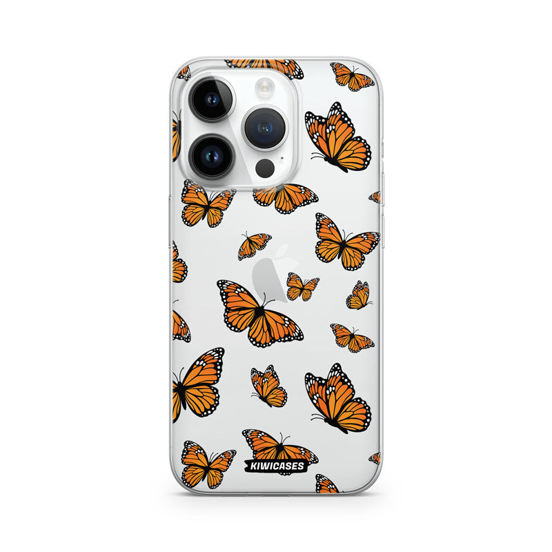 Monarch Butterflies - iPhone 14 Pro