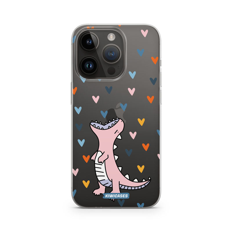 Dinosaur Hearts - iPhone 14 Pro