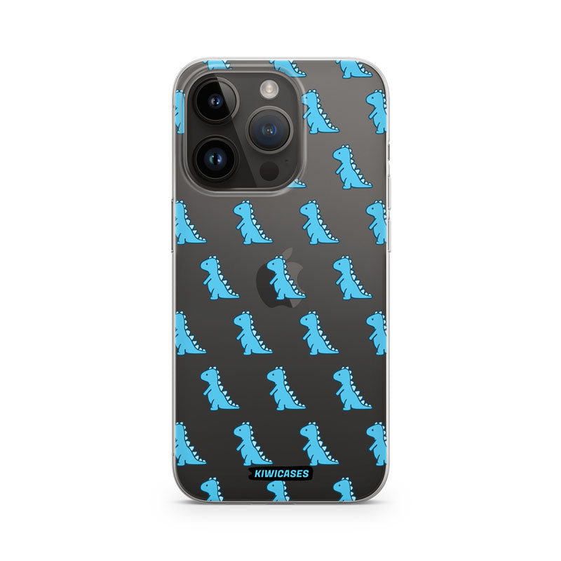 Blue Dinosaurs - iPhone 14 Pro