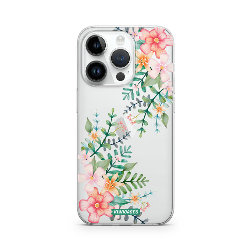 Spring Pink Florals - iPhone 14 Pro