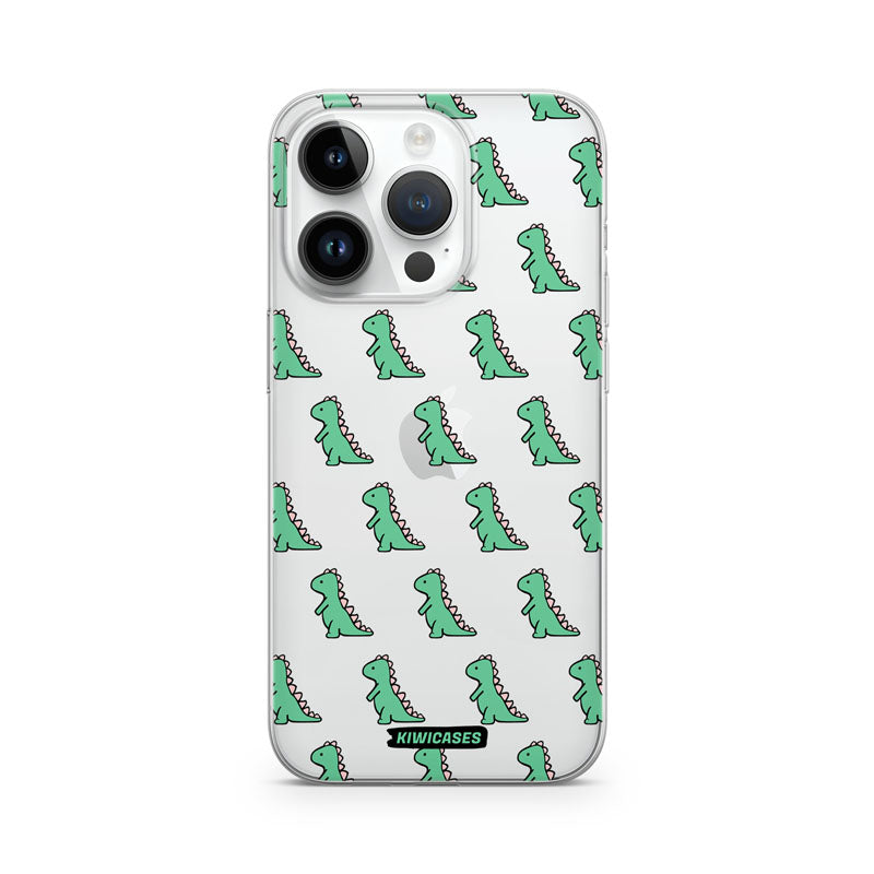Green Dinosaurs - iPhone 14 Pro
