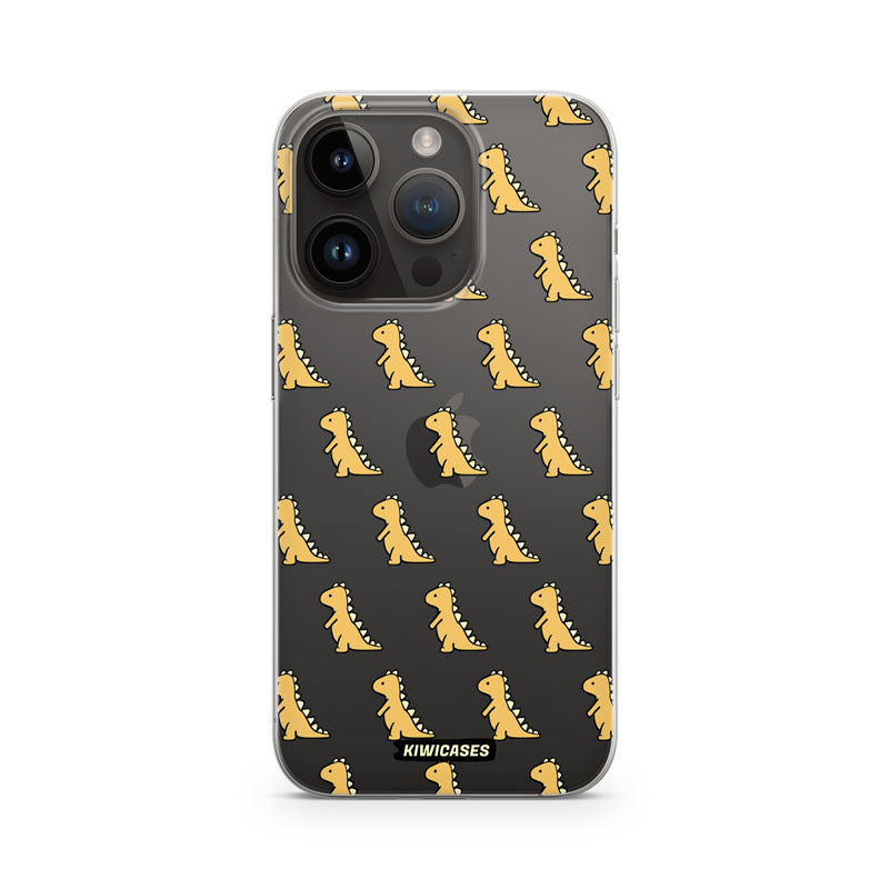 Yellow Dinosaurs - iPhone 14 Pro