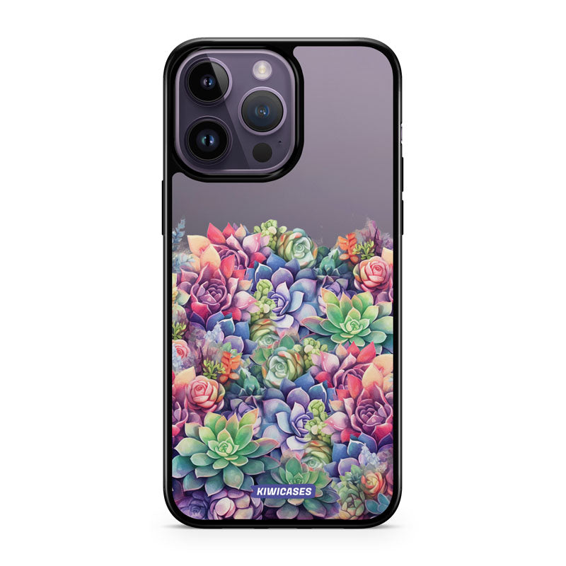 Dreamy Succulents - iPhone 14 Pro Max