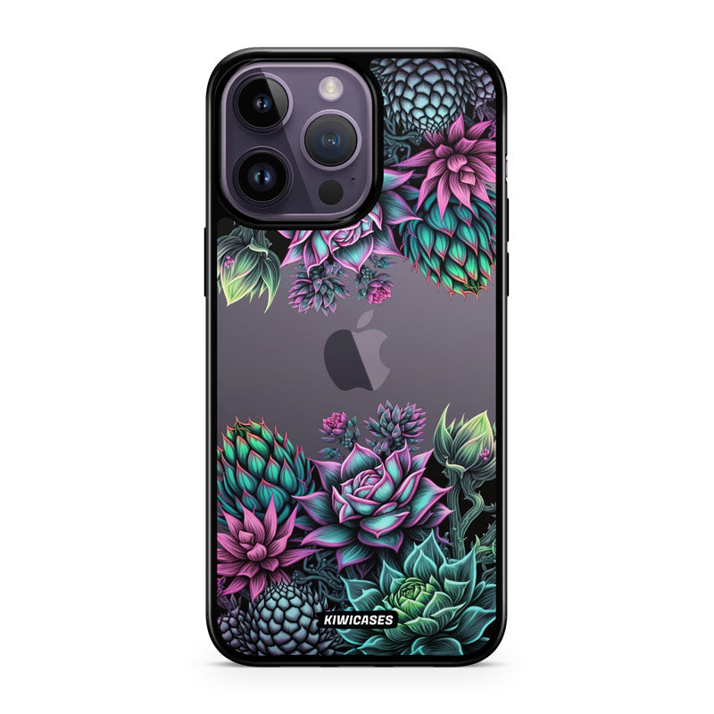 Neon Succulent - iPhone 14 Pro Max