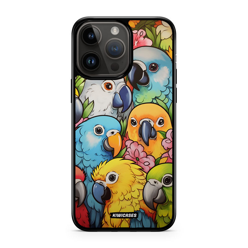 Cute Parrots - iPhone 14 Pro Max