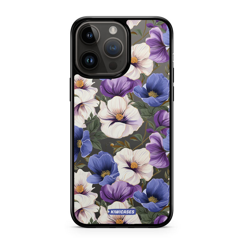 Purple Pansies - iPhone 14 Pro Max