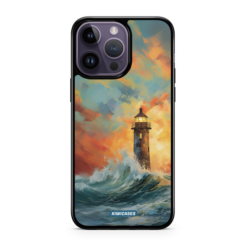Sunset Lighthouse - iPhone 14 Pro Max