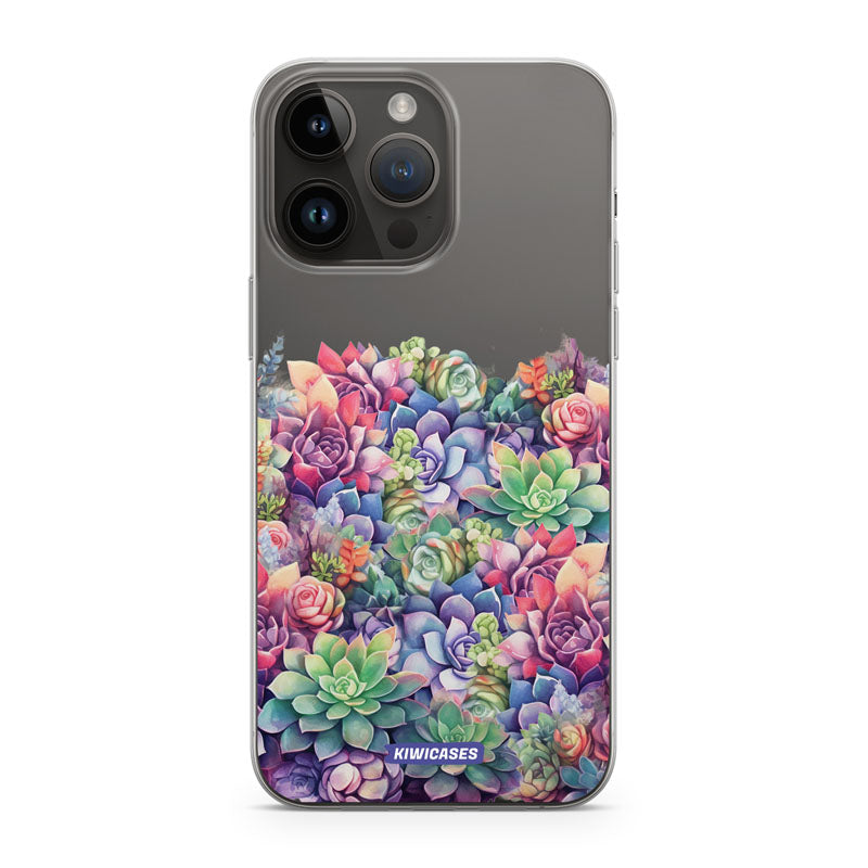 Dreamy Succulents - iPhone 14 Pro Max