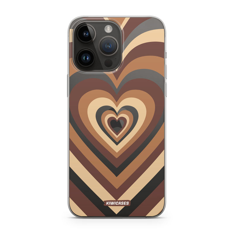 Latte Hearts - iPhone 14 Pro Max