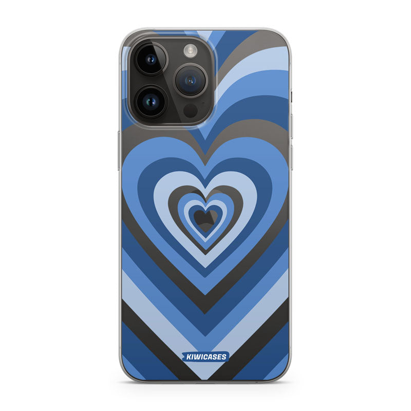 Blue Hearts - iPhone 14 Pro Max
