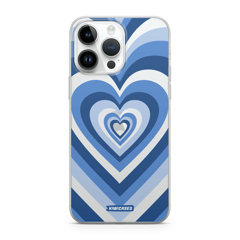 Blue Hearts - iPhone 14 Pro Max