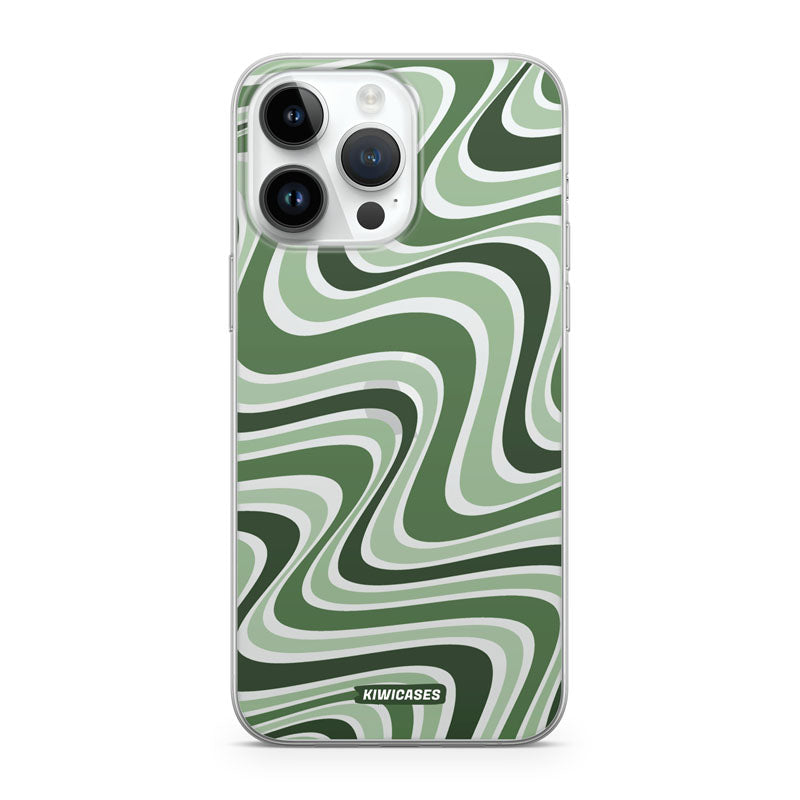 Wavey Green - iPhone 14 Pro Max