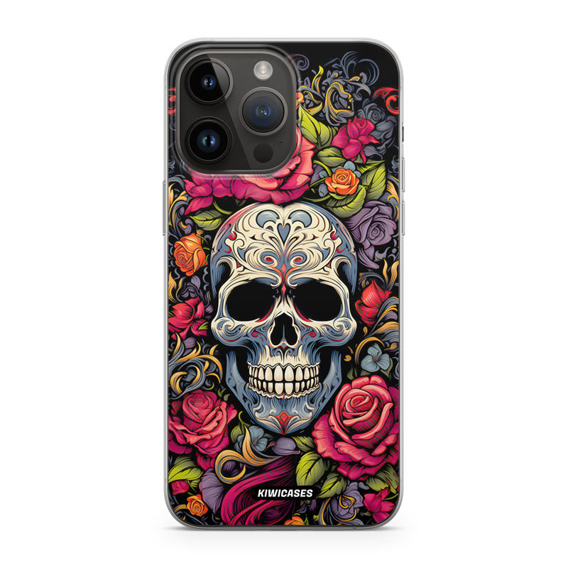 Floral Skull - iPhone 14 Pro Max