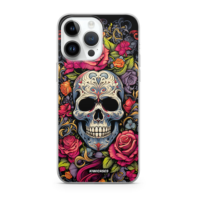 Floral Skull - iPhone 14 Pro Max
