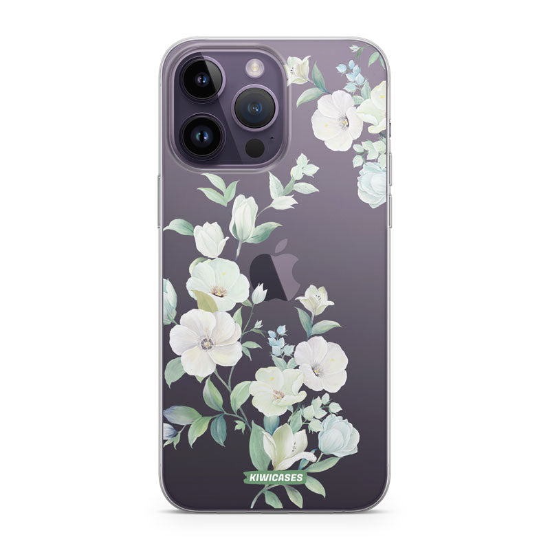 White Hibiscus - iPhone 14 Pro Max