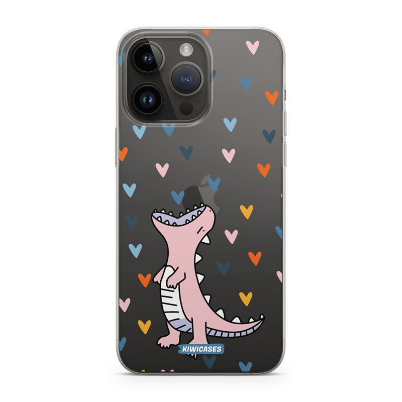 Dinosaur Hearts - iPhone 14 Pro Max