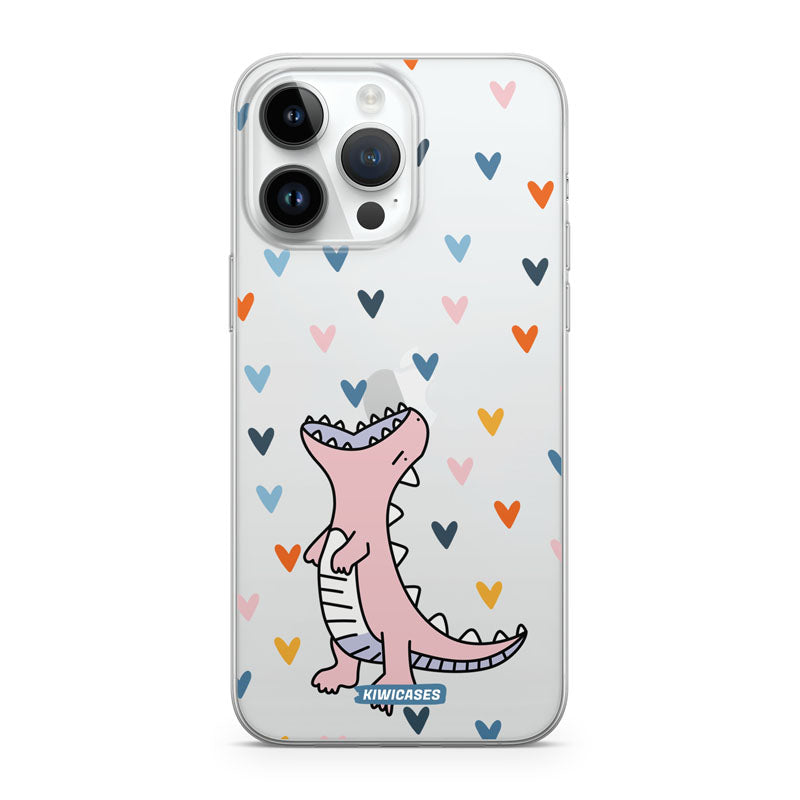 Dinosaur Hearts - iPhone 14 Pro Max