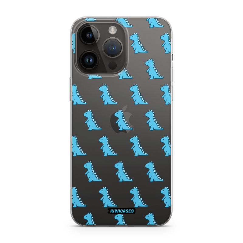 Blue Dinosaurs - iPhone 14 Pro Max