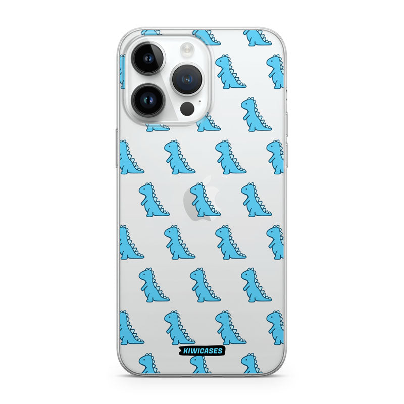 Blue Dinosaurs - iPhone 14 Pro Max