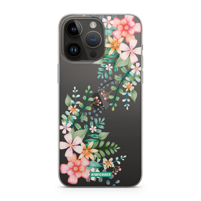 Spring Pink Florals - iPhone 14 Pro Max