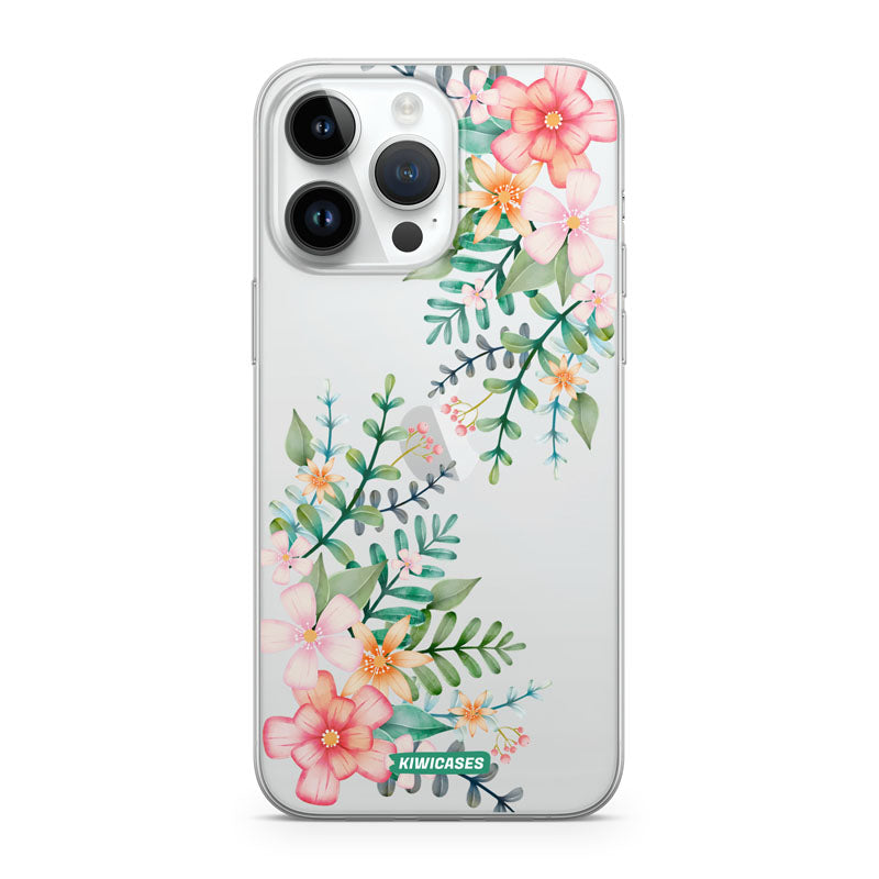 Spring Pink Florals - iPhone 14 Pro Max