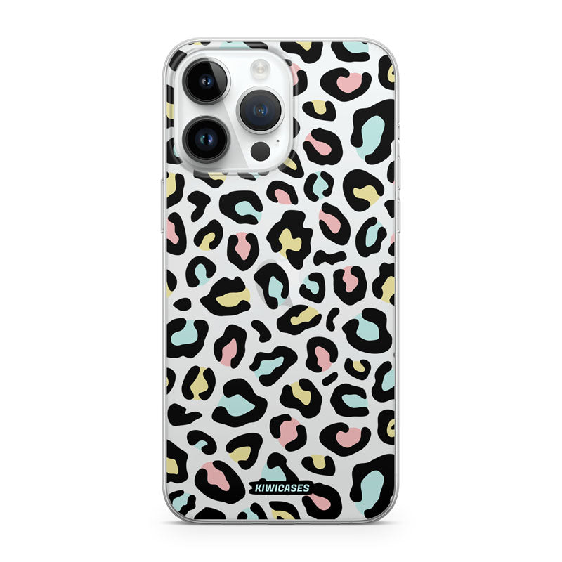 Pastel Leopard - iPhone 14 Pro Max