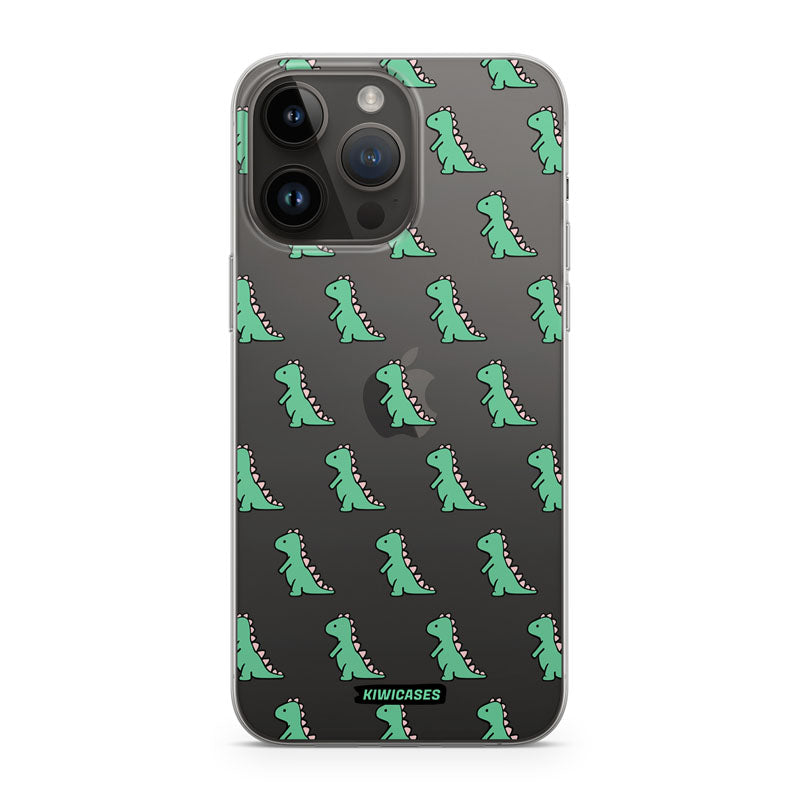 Green Dinosaurs - iPhone 14 Pro Max
