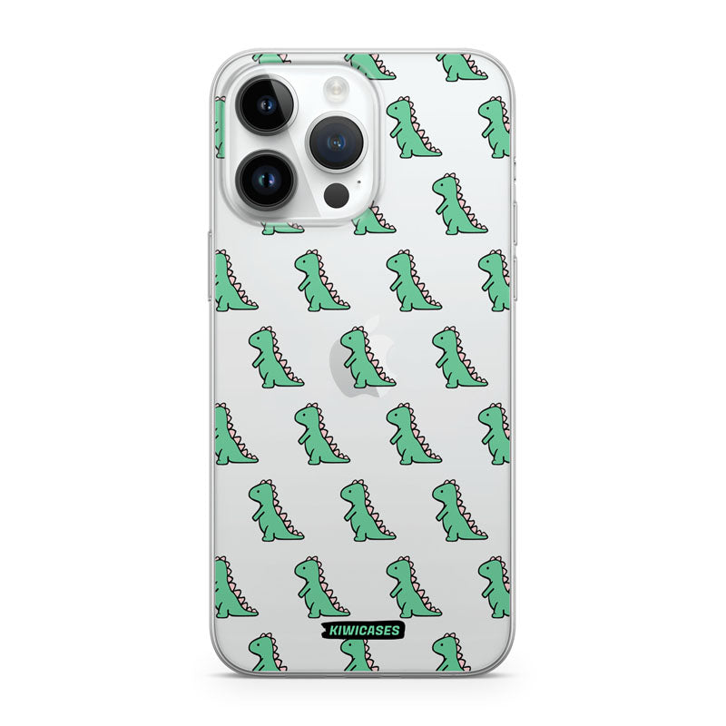Green Dinosaurs - iPhone 14 Pro Max