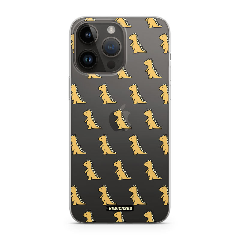 Yellow Dinosaurs - iPhone 14 Pro Max