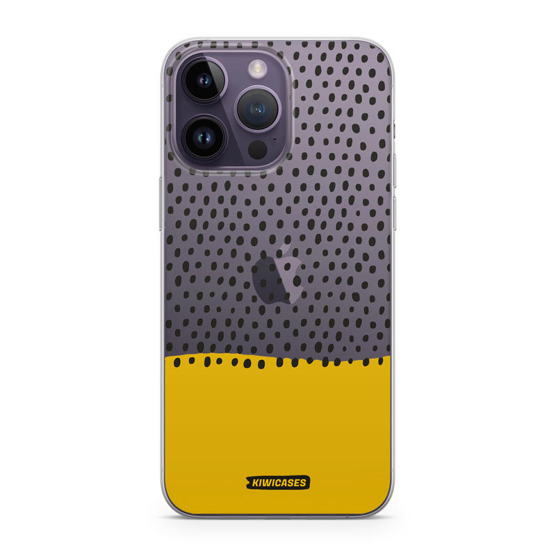 Polka Yellow - iPhone 14 Pro Max