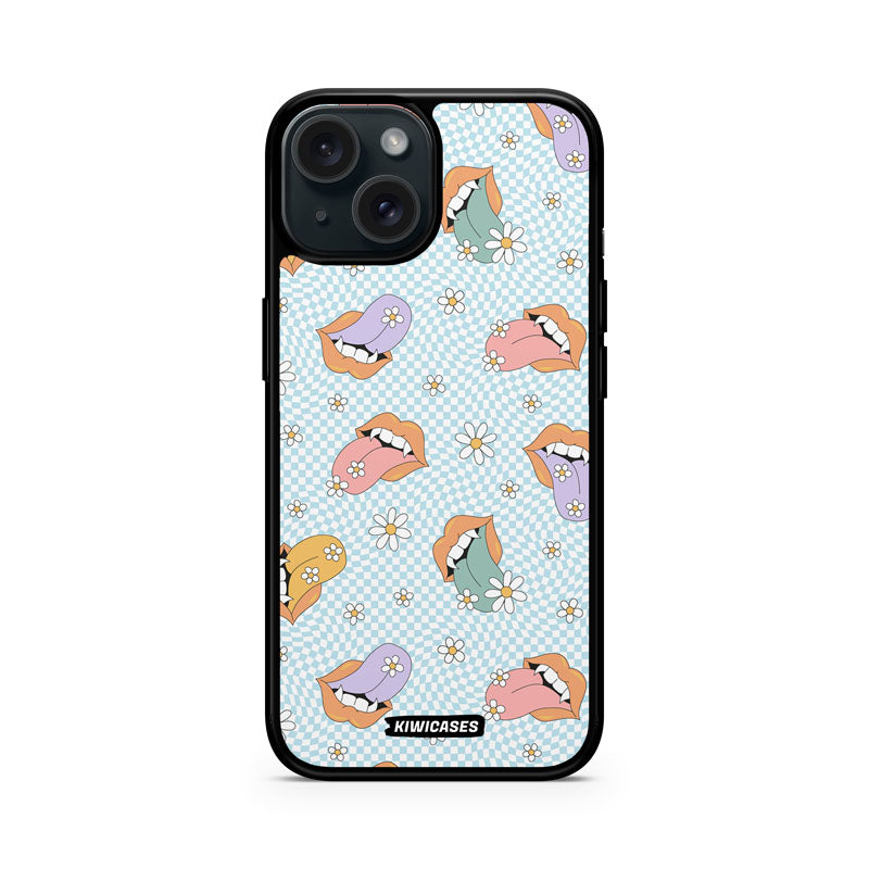 Checkered Tongue - iPhone 15