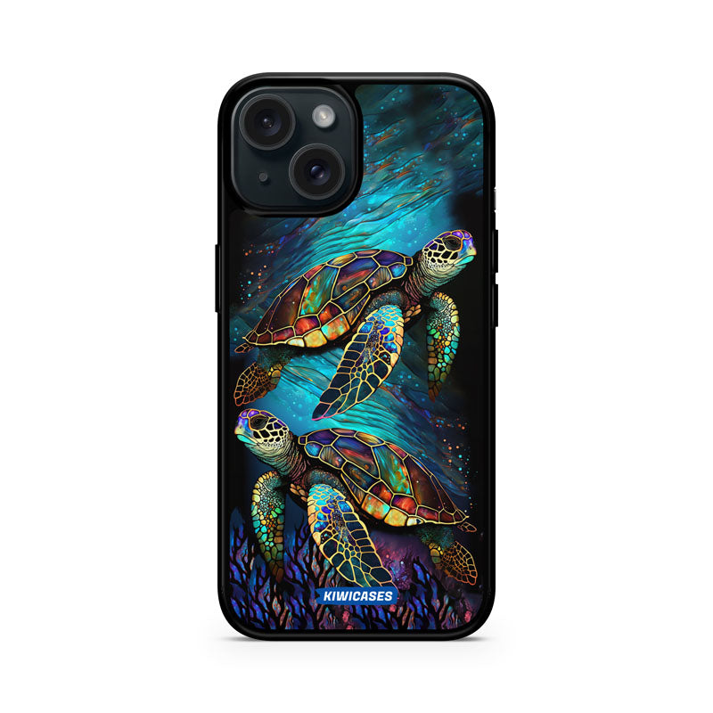 Turtles at Sea - iPhone 15