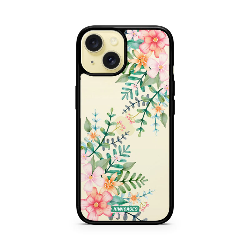 Spring Pink Florals - iPhone 15
