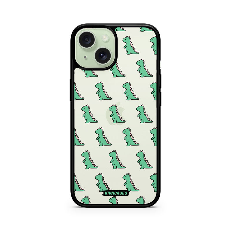 Green Dinosaurs - iPhone 15