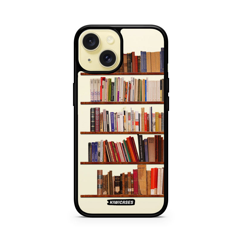 Library Bookshelf - iPhone 15