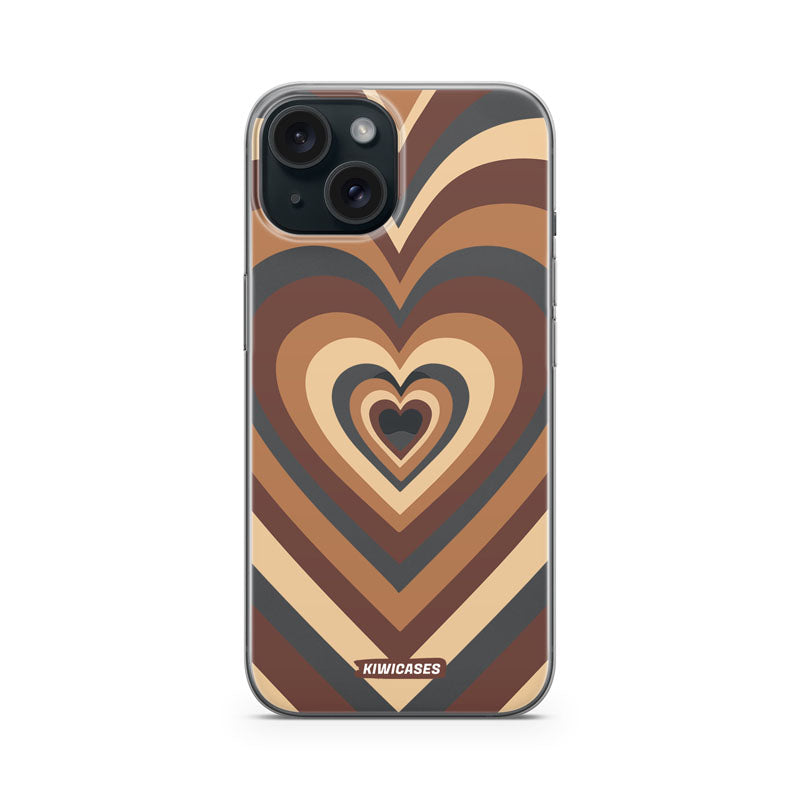 Latte Hearts - iPhone 15