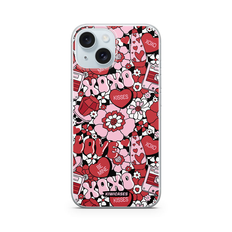 Groovy Valentine - iPhone 15