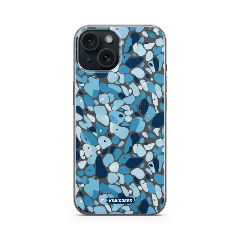 Blue Terrazzo - iPhone 15