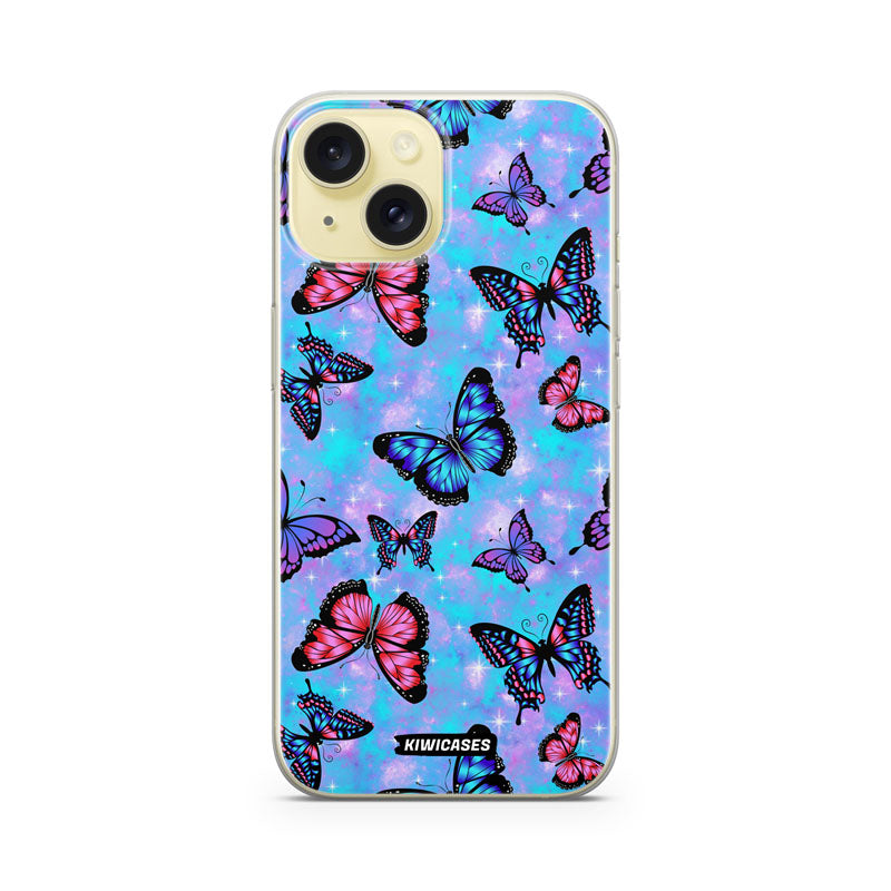 Starry Butterflies - iPhone 15